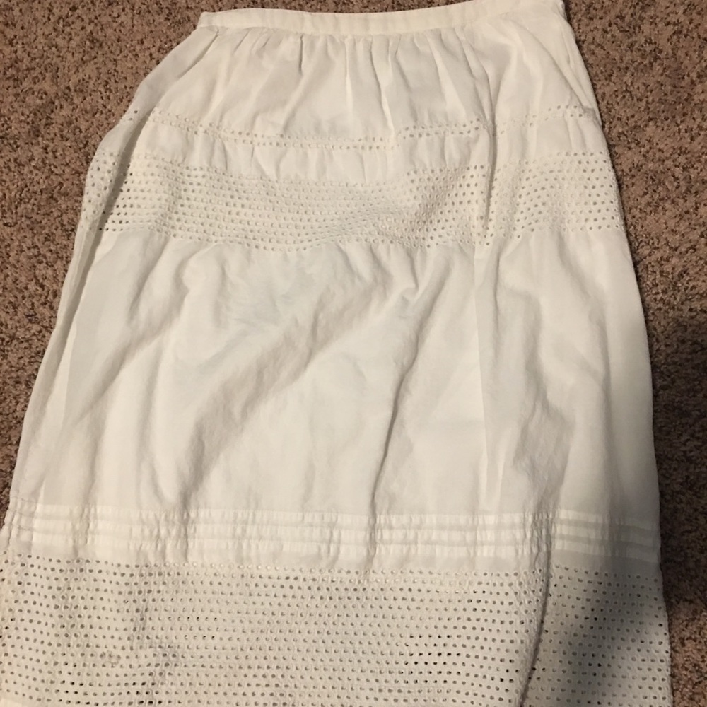 White Lace skirt
